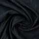 Au mètre Jacquard cloqué noir Haute Couture en 145cm n°931