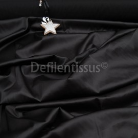 Satin Spandex noir en 150cm n°513