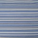 Au mètre, toile polyester rayée bleu blanc en 145cm Ref 1008