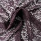 Au mètre dentelle stretch fleurs violet en 150cm n°1041