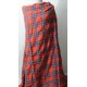Coton écossais rouge n°511: 2m30 en 150cm