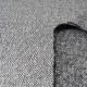 Au mètre lainage mini chevrons gris en 150cm n°10239