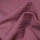 Tissu Jersey Matelassé au mètre vieux rose en 135cm n°10518