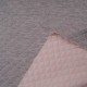Tissu Jersey Matelassé au mètre rose chiné en 135cm n°10521
