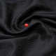 Au mètre Coton Polyester Spandex noir à losanges damassé en 145cm n°10575