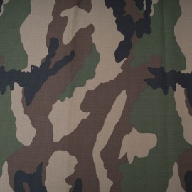 Toile 100% coton camouflage au mètre en 150cm n°10468