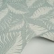 Coupon Ameublement Toile Polyester "Feuille tropique "vert pâle 2m20 en 135cm