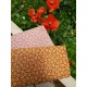 Mini coupon toile coton "MYO Rose" 50x 75cm