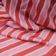 Coupon polyester lisse à rayure bordeaux et rose 2m80 en 150cm n°10621