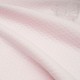 Au mètre Jersey Coton ajouré triple épaisseur rose pâle en 160cm n°10716