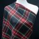 Au mètre lainage Pure laine carreaux écossais rouge en 140cm n°10848