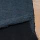 Tissu sweat molleton bleu indigo COTON OEKOTEX en 200cm n°10865