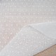 Au mètre maille plumetis stretch résille polyester et polyamide blanche mini losange en 180cm n°10883