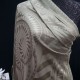 Superbe panneau KAKI 51% SOIE 49% Viscose Haute Couture 1m52 en 140cm