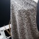 superbe tweed noir et beige métallisé en 150cm n°11076