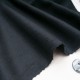 Caban drap de laine NOIR polyester et Laine en 150cm n°11078